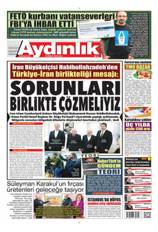 AYDINLIK GAZETESİ 10 Şubat 2026 gazete manşeti
