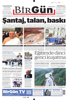 BİRGÜN 10 Şubat 2026 gazete manşeti