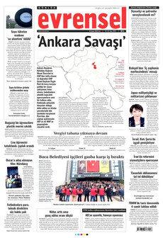 EVRENSEL 10 Şubat 2026 gazete manşeti
