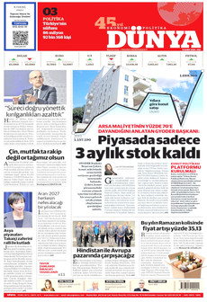 DÜNYA 10 Şubat 2026 gazete manşeti