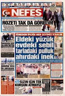 NEFES 11 Şubat 2026 gazete manşeti