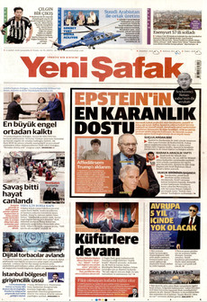 YENİ ŞAFAK 11 Şubat 2026 gazete manşeti