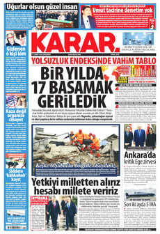 KARAR 11 Şubat 2026 gazete manşeti