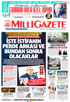 MİLLİ GAZETE 11 Şubat 2026 gazete manşeti