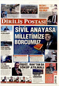 DİRİLİŞ POSTASI 11 Şubat 2026 gazete manşeti
