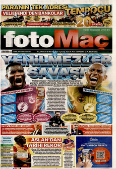 FOTOMAÇ 11 Şubat 2026 gazete manşeti