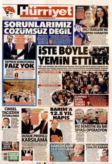HÜRRİYET 12 Şubat 2026 gazete manşeti