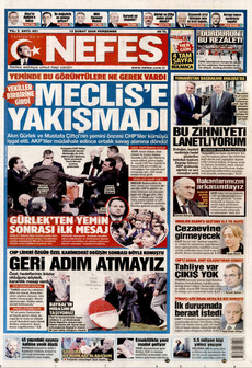 NEFES 12 Şubat 2026 gazete manşeti