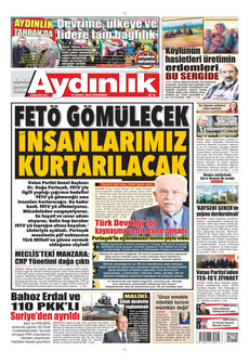 AYDINLIK GAZETESİ 12 Şubat 2026 gazete manşeti