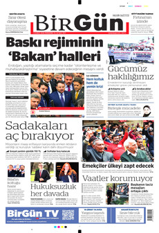 BİRGÜN 12 Şubat 2026 gazete manşeti