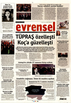EVRENSEL 12 Şubat 2026 gazete manşeti