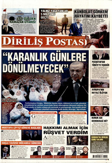 DİRİLİŞ POSTASI 12 Şubat 2026 gazete manşeti