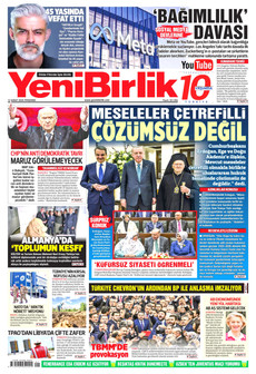 YENİBİRLİK 12 Şubat 2026 gazete manşeti