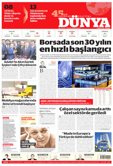 DÜNYA 12 Şubat 2026 gazete manşeti