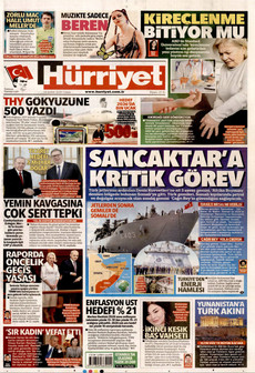 HÜRRİYET 13 Şubat 2026 gazete manşeti