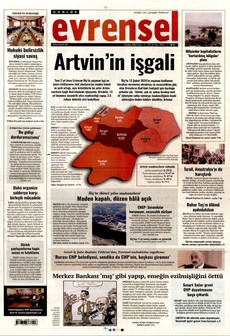 EVRENSEL 13 Şubat 2026 gazete manşeti