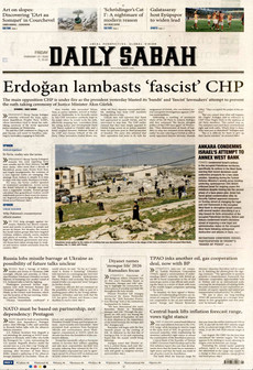 DAİLY SABAH 13 Şubat 2026 gazete manşeti