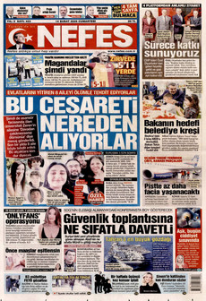 NEFES 14 Şubat 2026 gazete manşeti
