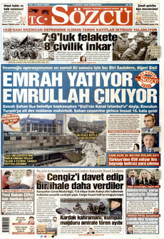 SÖZCÜ 14 Şubat 2026 gazete manşeti