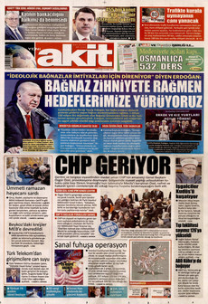 YENİ AKİT 14 Şubat 2026 gazete manşeti