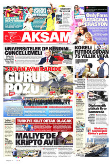 AKŞAM 14 Şubat 2026 gazete manşeti