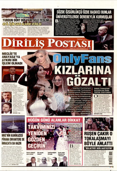 DİRİLİŞ POSTASI 14 Şubat 2026 gazete manşeti