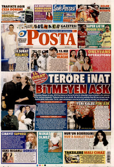 POSTA 14 Şubat 2026 gazete manşeti