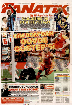 FANATİK 14 Şubat 2026 gazete manşeti