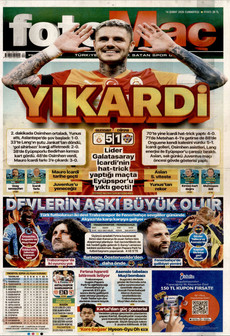 FOTOMAÇ 14 Şubat 2026 gazete manşeti