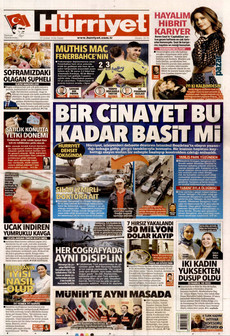 HÜRRİYET 15 Şubat 2026 gazete manşeti