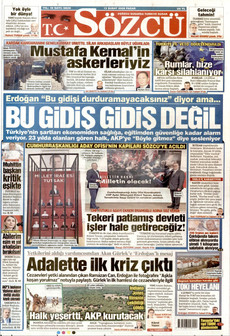 SÖZCÜ 15 Şubat 2026 gazete manşeti