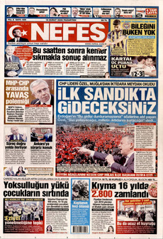 NEFES 16 Şubat 2026 gazete manşeti