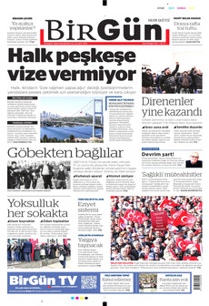 BİRGÜN 16 Şubat 2026 gazete manşeti