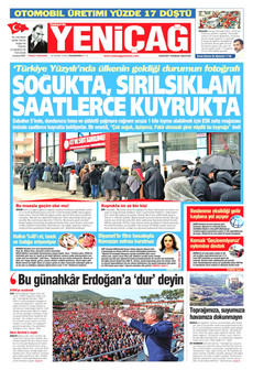 YENİÇAĞ 16 Şubat 2026 gazete manşeti