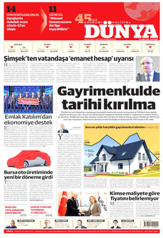 DÜNYA 16 Şubat 2026 gazete manşeti