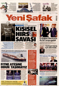YENİ ŞAFAK 29 Mart 2026 gazete manşeti