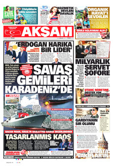 AKŞAM 29 Mart 2026 gazete manşeti