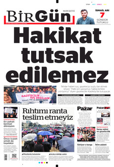 BİRGÜN 29 Mart 2026 gazete manşeti