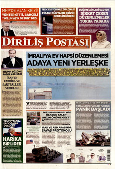 DİRİLİŞ POSTASI 29 Mart 2026 gazete manşeti