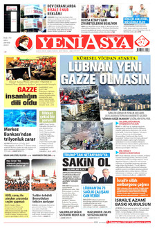 YENİ ASYA 11 Nisan 2026 gazete manşeti