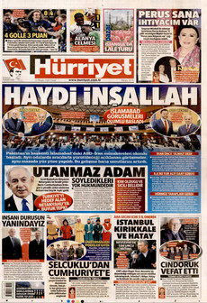 HÜRRİYET 12 Nisan 2026 gazete manşeti