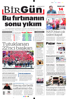 BİRGÜN 12 Nisan 2026 gazete manşeti