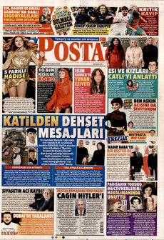 POSTA 12 Nisan 2026 gazete manşeti