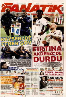 FANATİK 12 Nisan 2026 gazete manşeti
