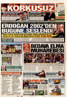 KORKUSUZ 12 Nisan 2026 gazete manşeti