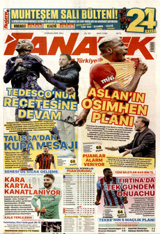 FANATİK 14 Nisan 2026 gazete manşeti