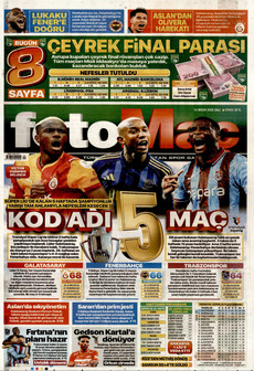 FOTOMAÇ 14 Nisan 2026 gazete manşeti