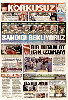KORKUSUZ 14 Nisan 2026 gazete manşeti
