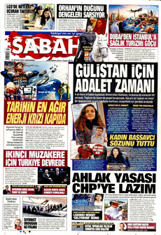 SABAH 15 Nisan 2026 gazete manşeti