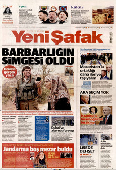 YENİ ŞAFAK 15 Nisan 2026 gazete manşeti